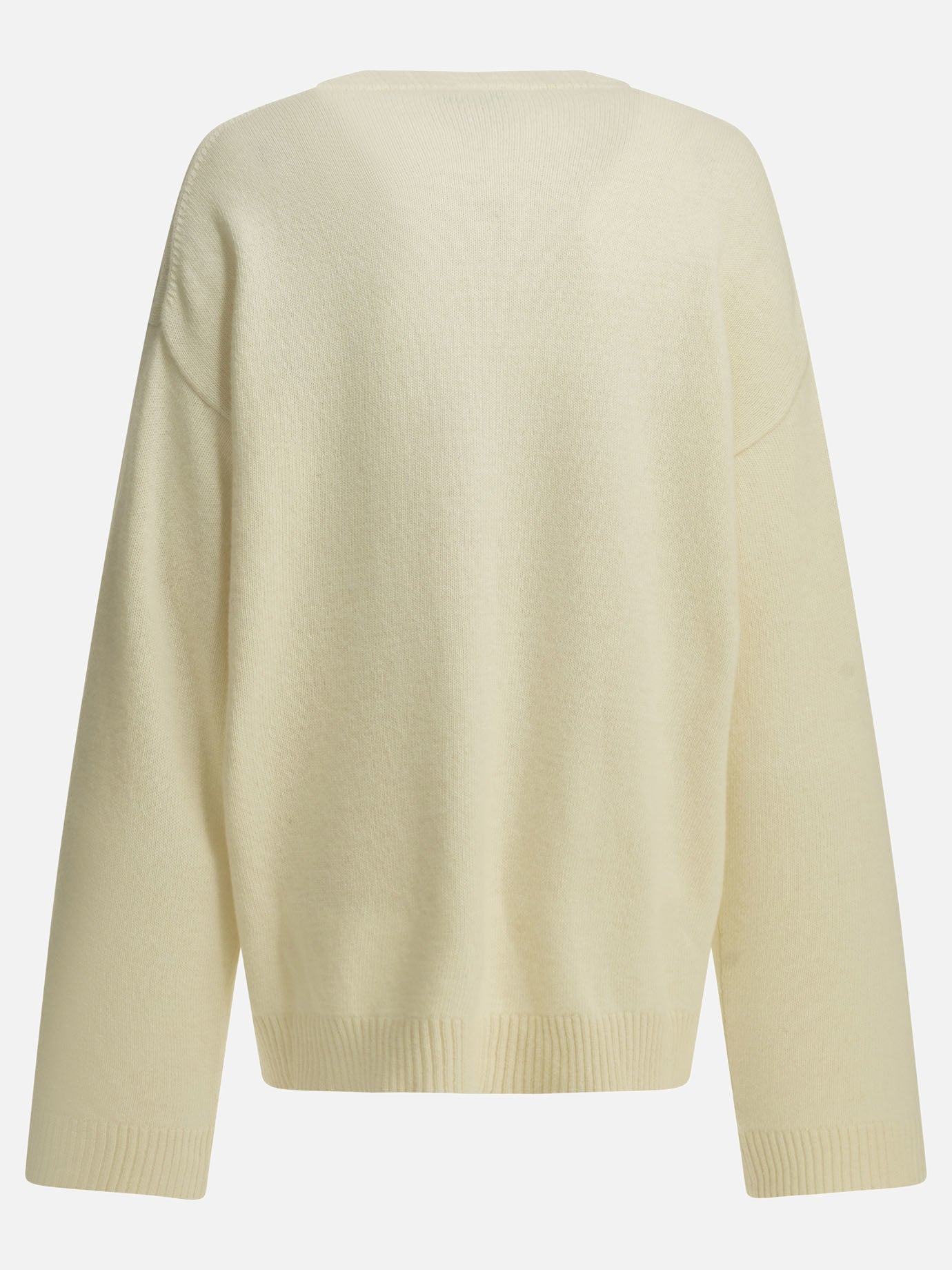 Crewneck sweaters Logo  White - Ganni Women | PDP | VIETTI Online Store | Zoom-Modal_4
