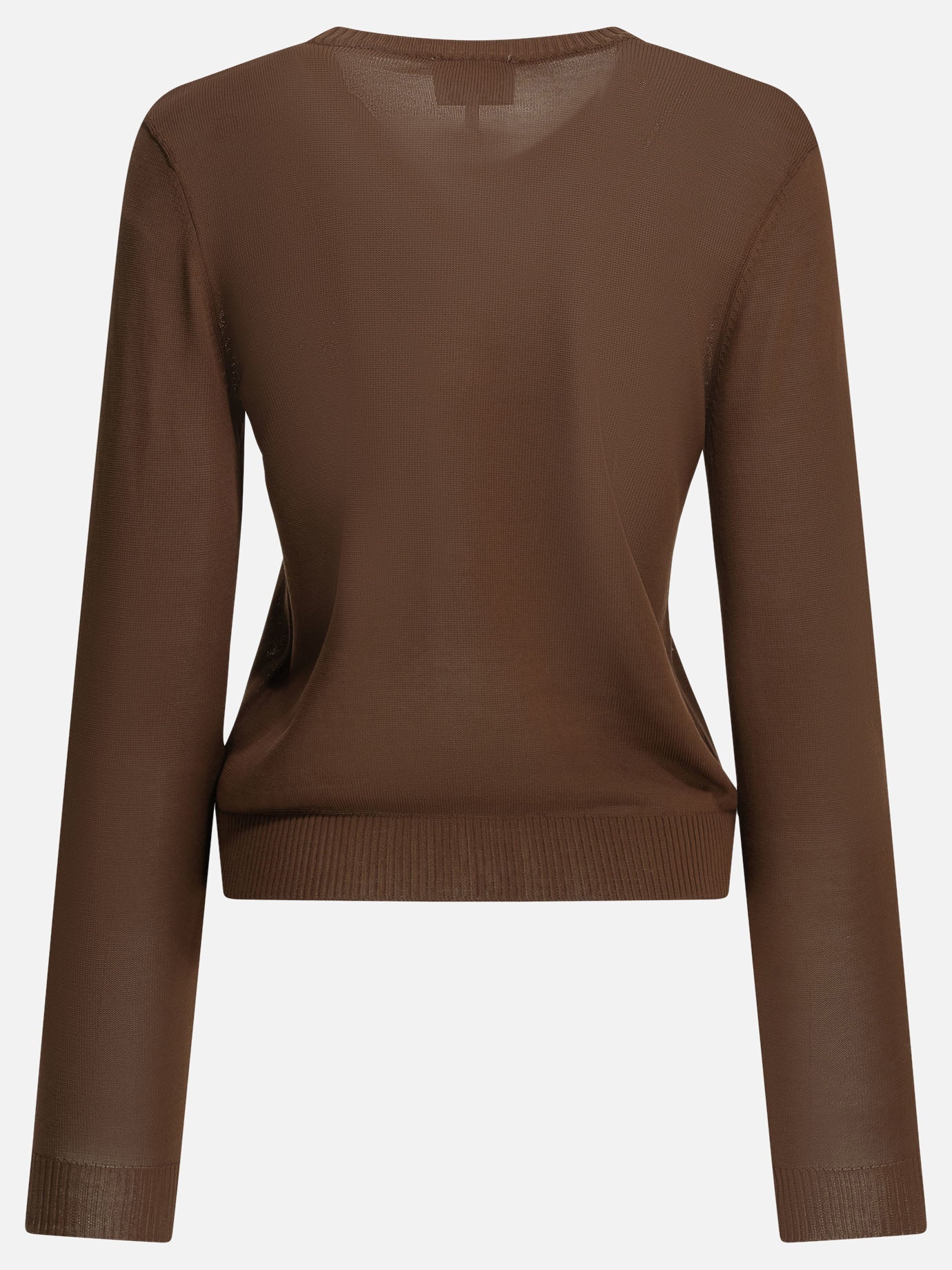 Cardigans Argyle  Brown - Ganni Women | PDP | VIETTI Online Store | thumbnail_4