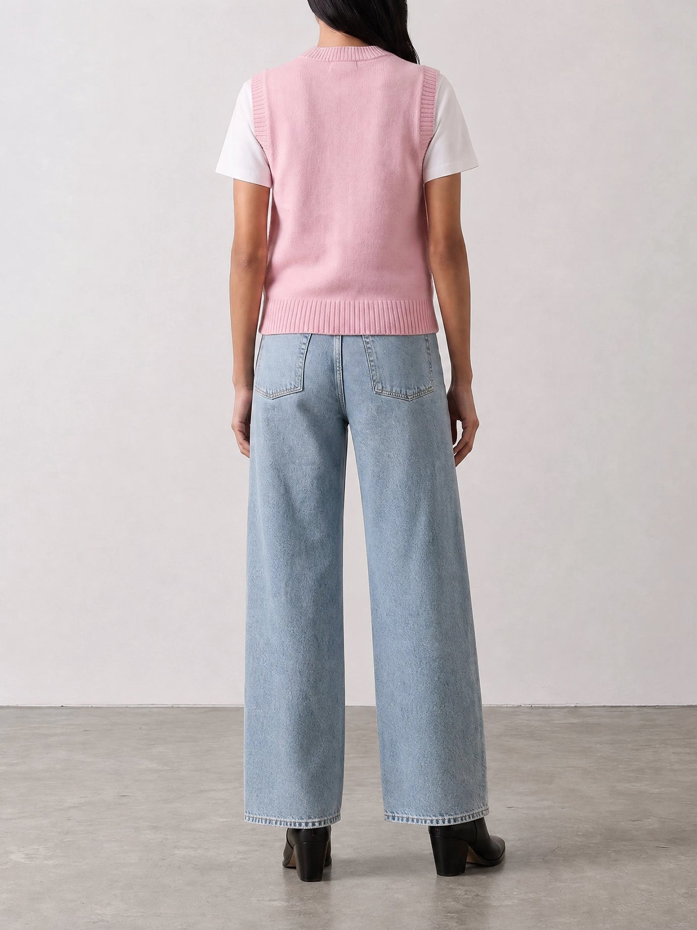 Vests Logo  Pink - Ganni Women | PDP | VIETTI Online Store | thumbnail_3