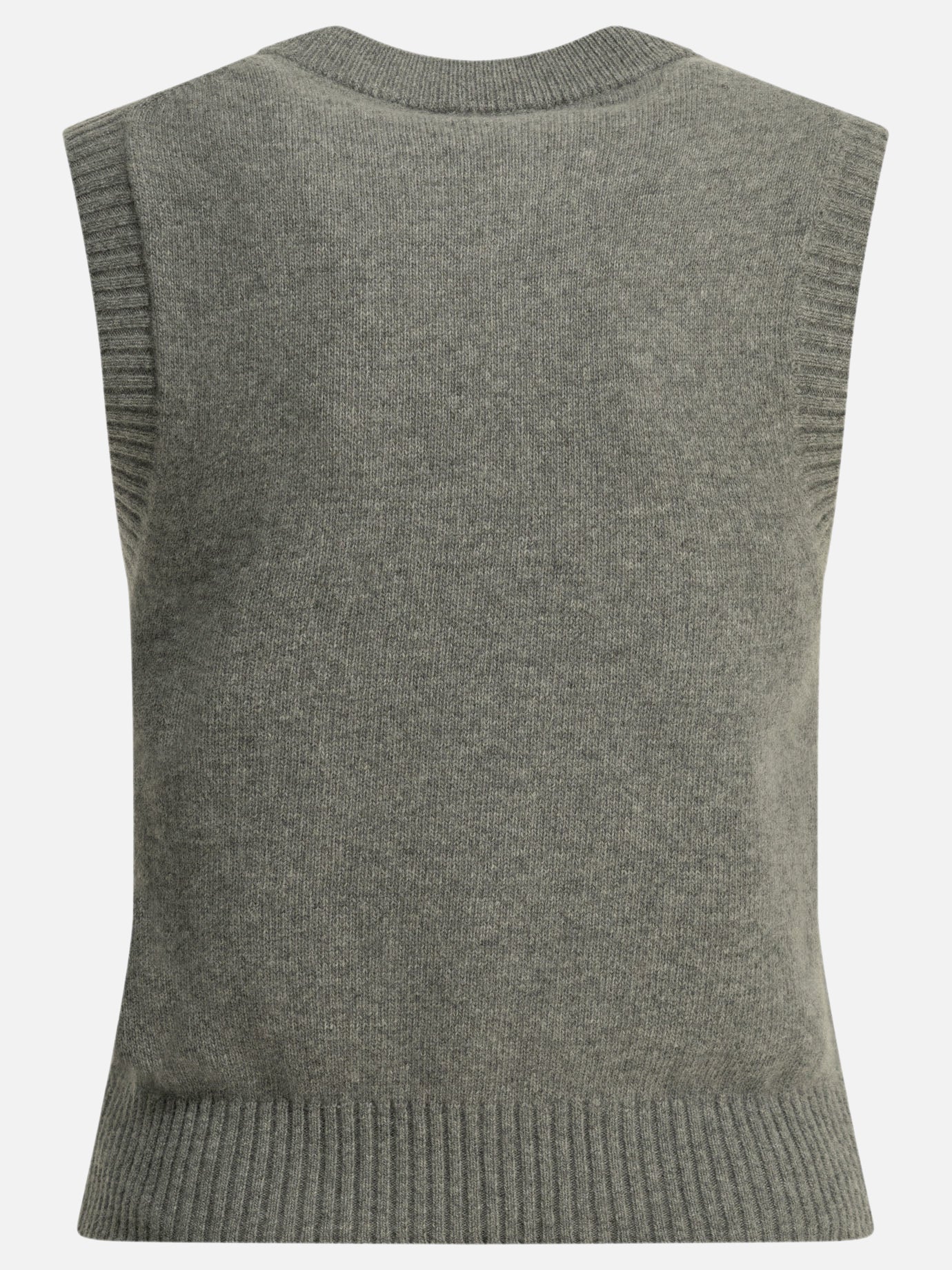 Vests Logo  Grey - Ganni Women | PDP | VIETTI Online Store | thumbnail_2