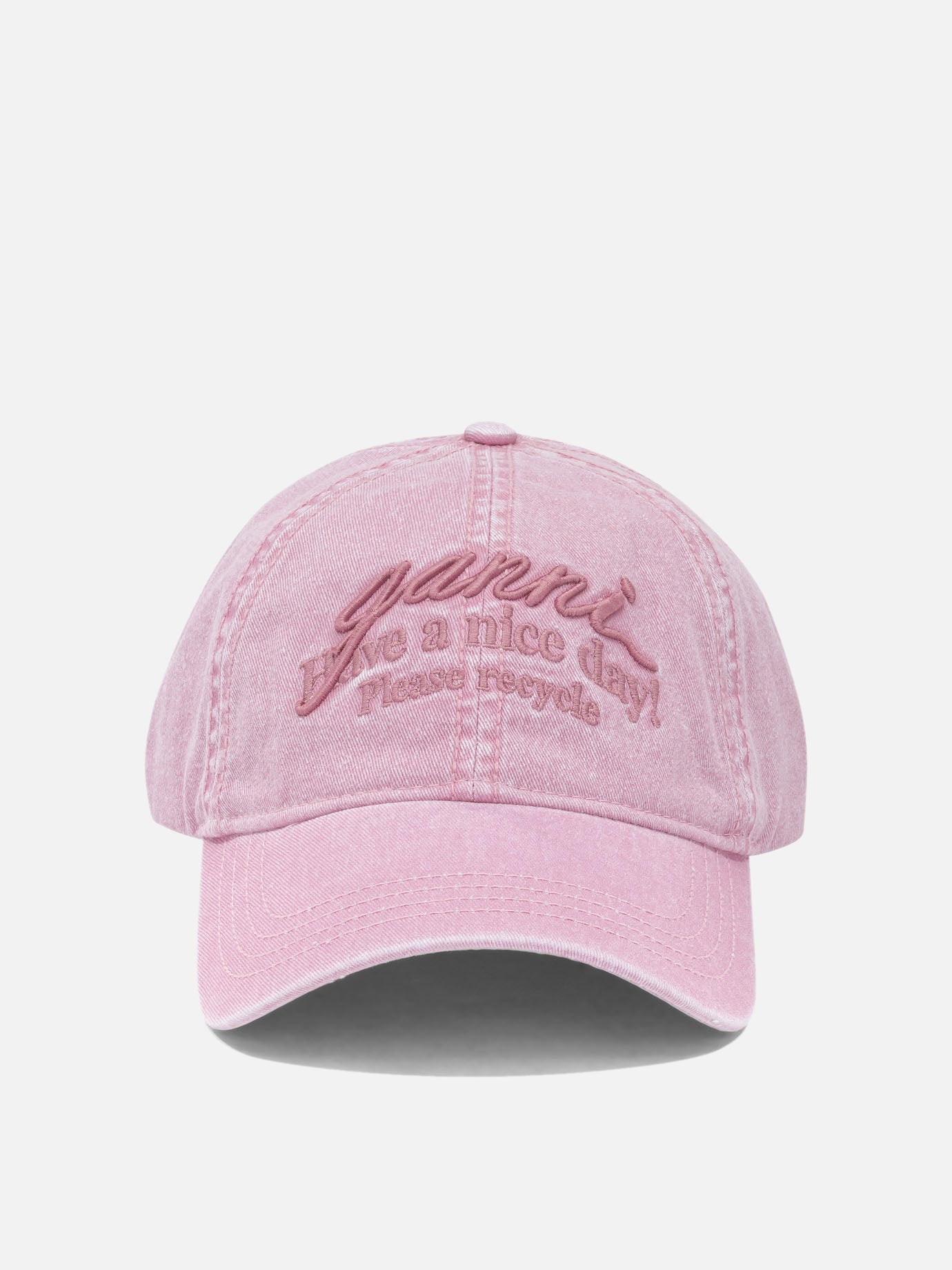 Baseball caps Logo  Pink - Ganni Women | PDP | VIETTI Online Store | Zoom-Modal
