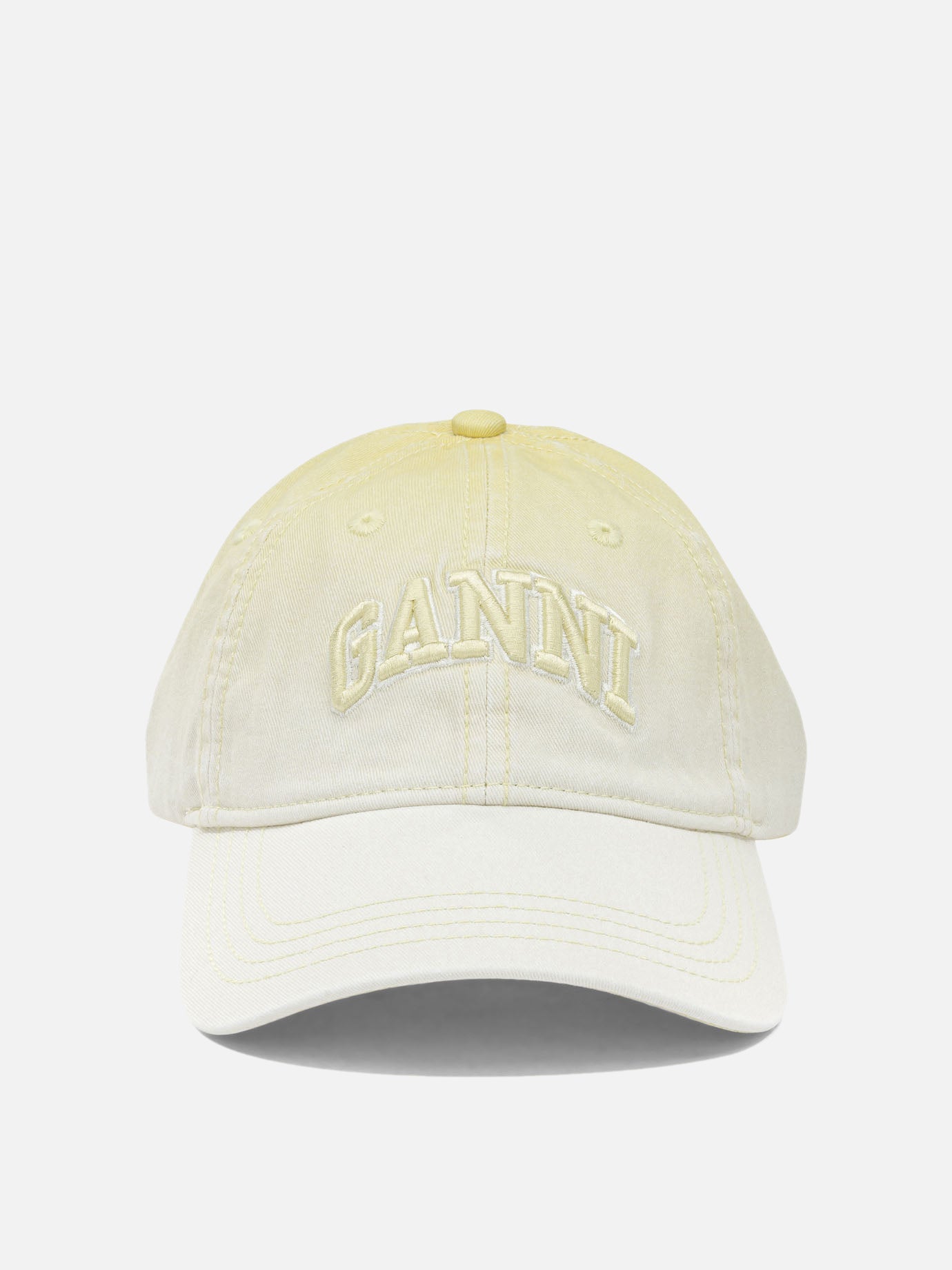 Baseball caps Logo  Yellow - Ganni Women | PDP | VIETTI Online Store | Zoom-Modal
