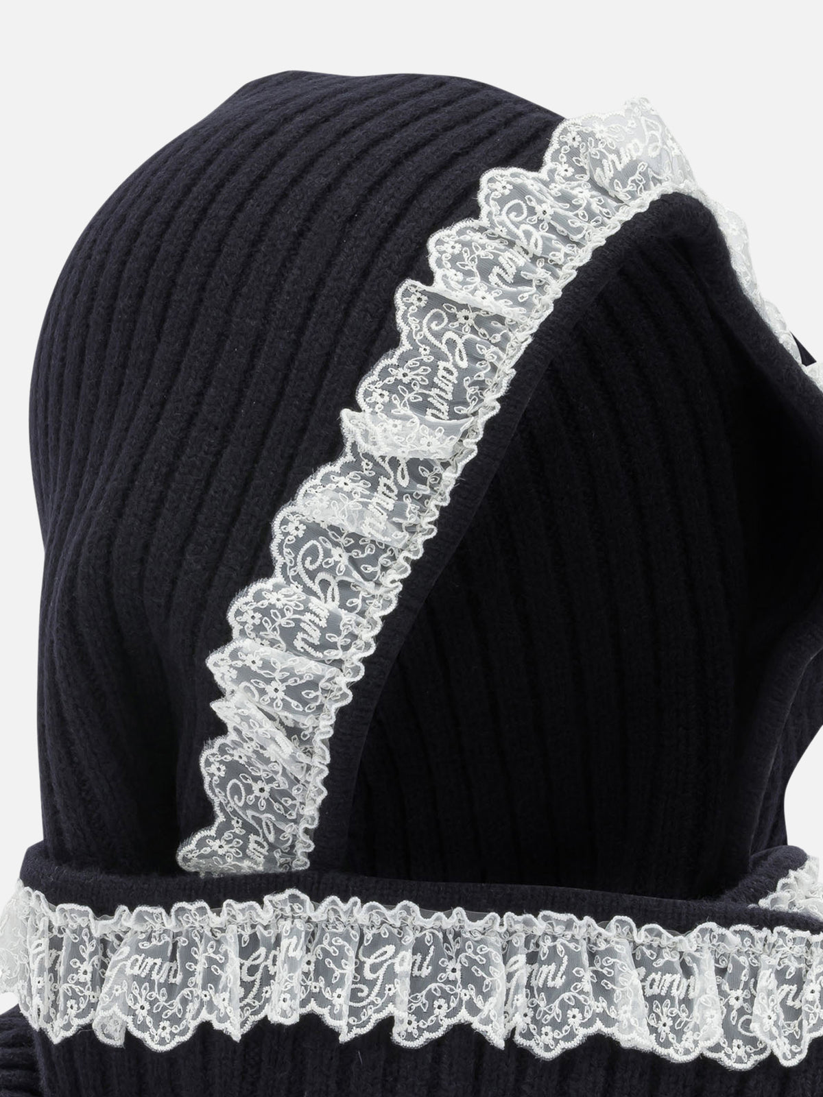 Ganni Wool balaclava Blue - VIETTI
