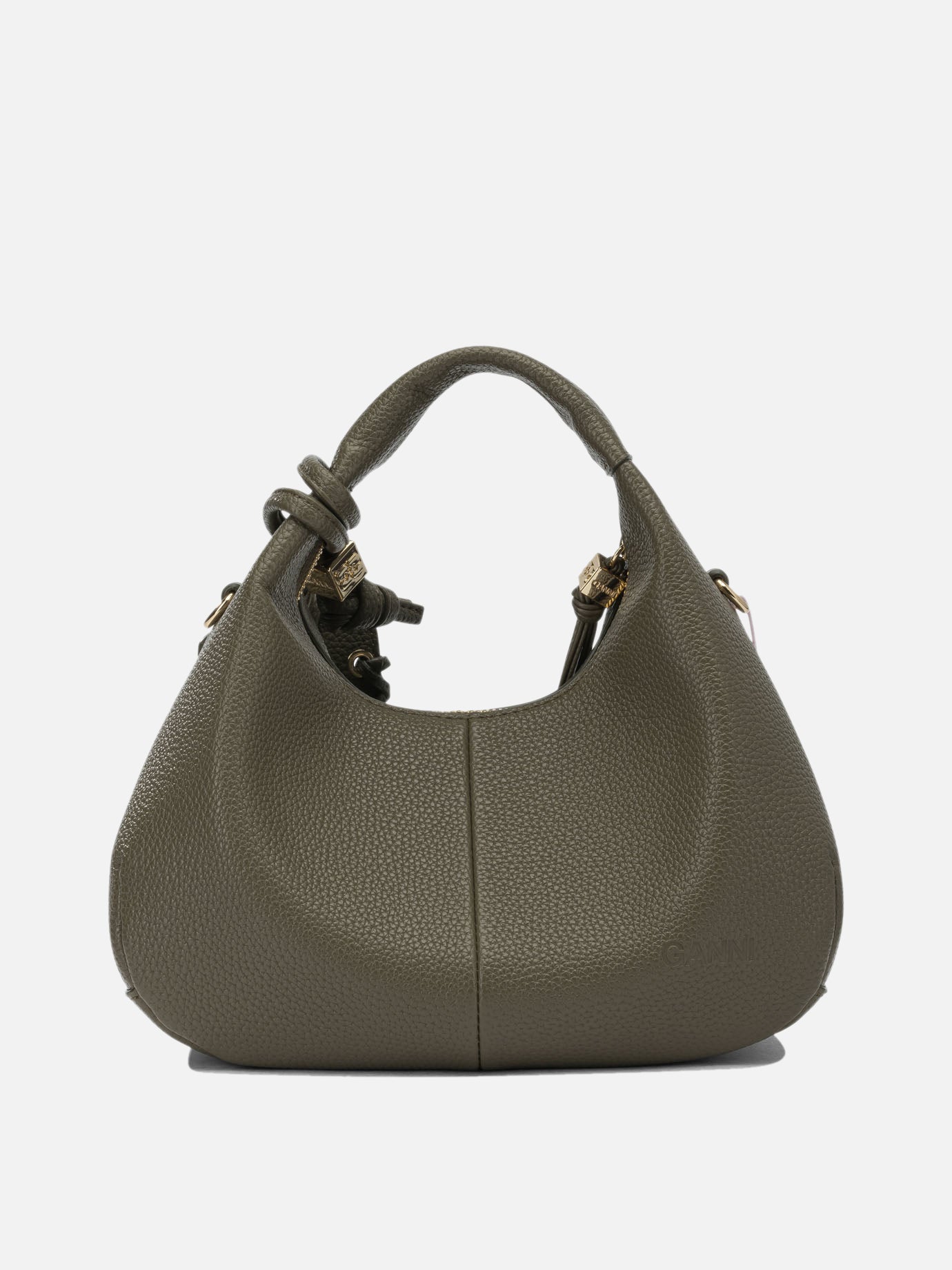 Small bags 52% recycled polyester 48% polyurethane  Green - Ganni Women | PDP | VIETTI Online Store | thumbnail_3