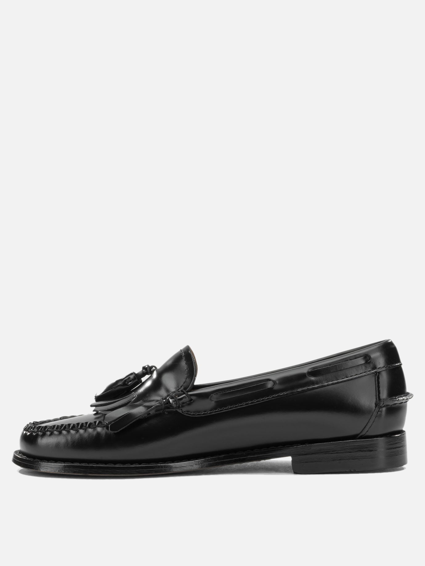 Loafers 100% cow leather - 80% cow leather 20% rubber  Black - G.H. Bass &amp; Co. Women | PDP | VIETTI Online Store | thumbnail_3