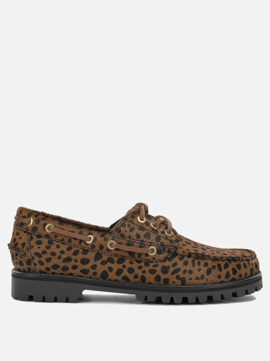 G.H. Bass & Co. "Mallorie Camp" Lace-Up Loafers Brown

