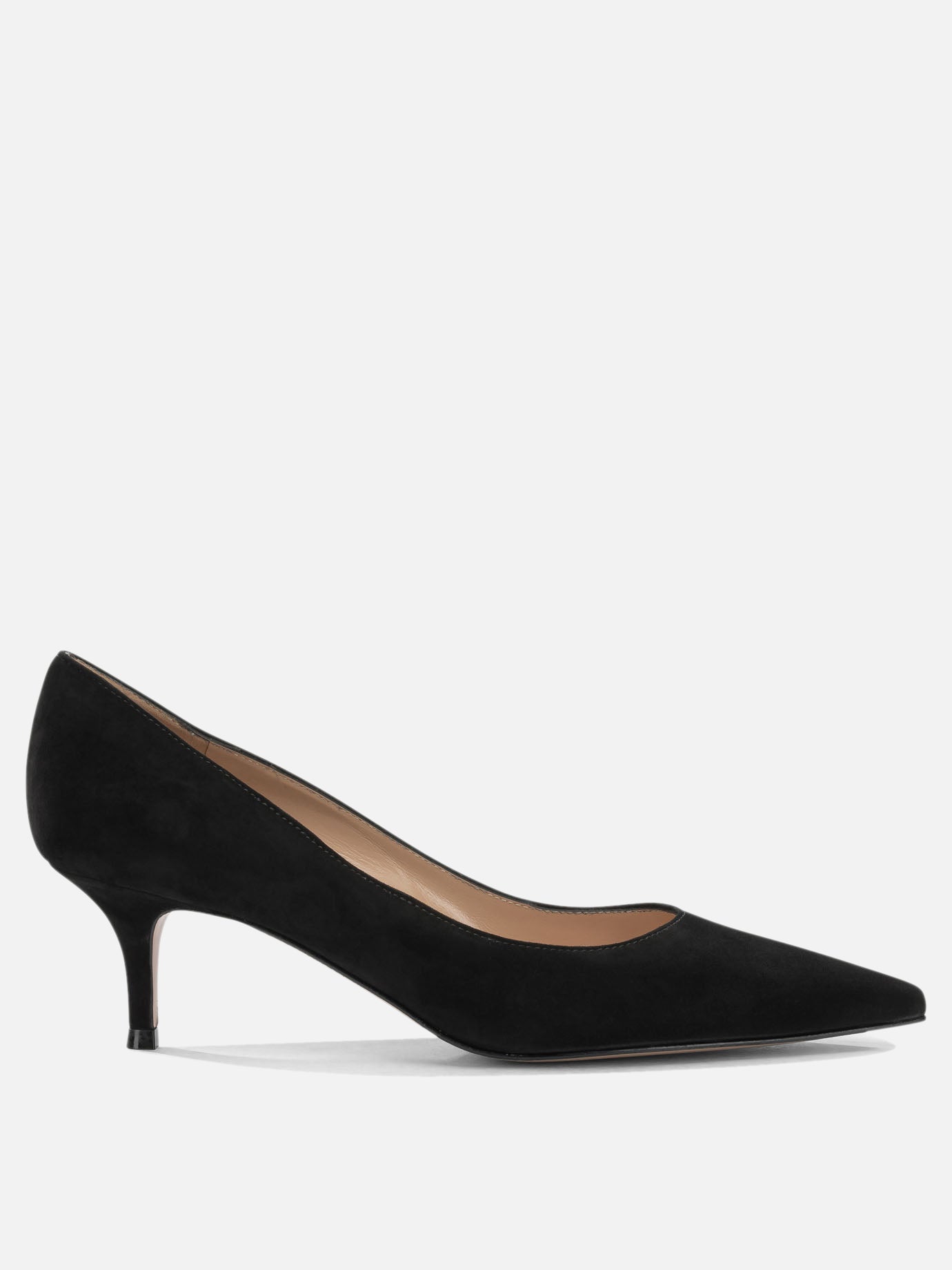 Pumps 100% suede leather - 100% calf leather  Black - Gianvito Rossi Women | PDP | VIETTI Online Store | thumbnail