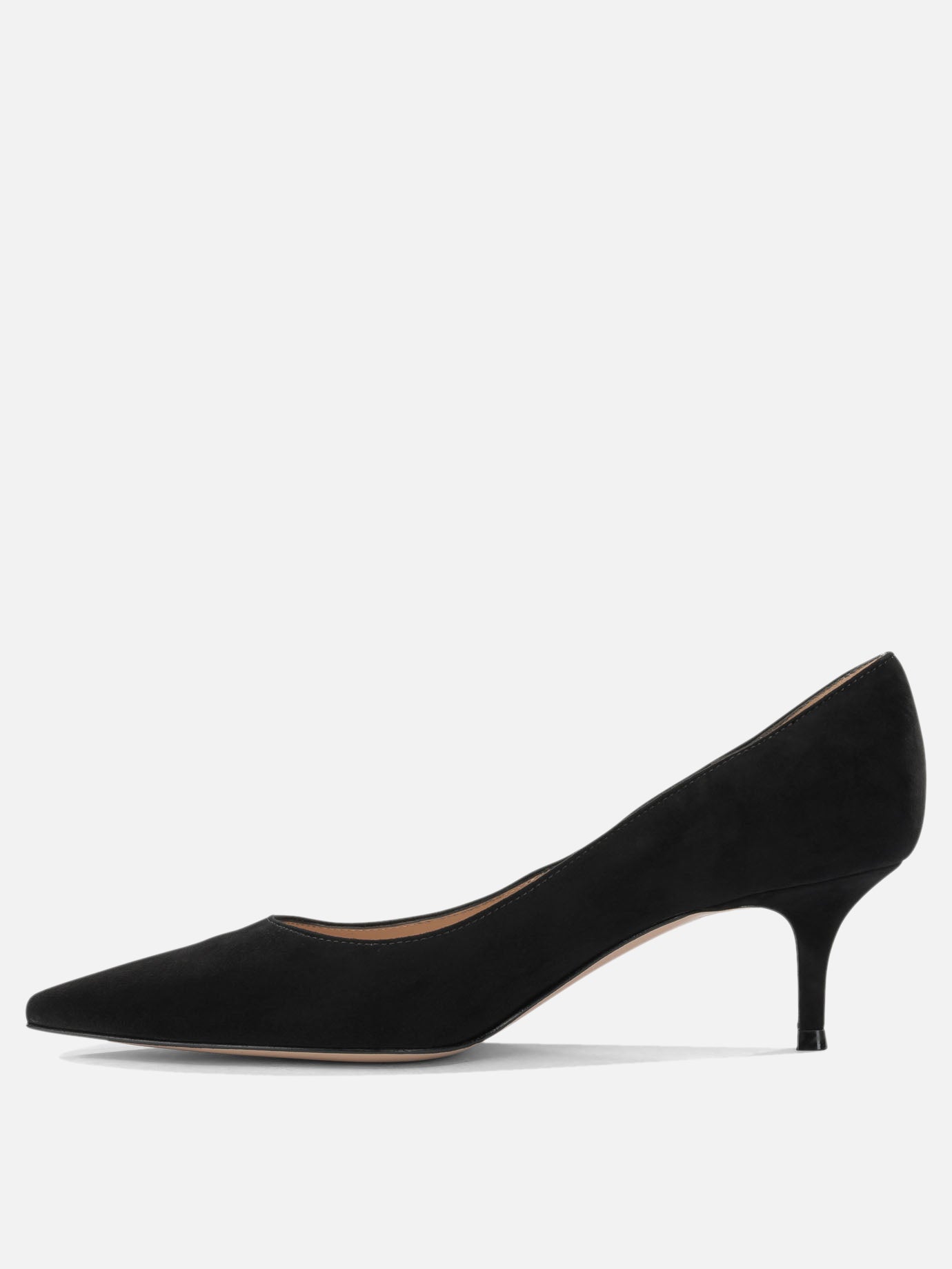 Pumps 100% suede leather - 100% calf leather  Black - Gianvito Rossi Women | PDP | VIETTI Online Store | thumbnail_3