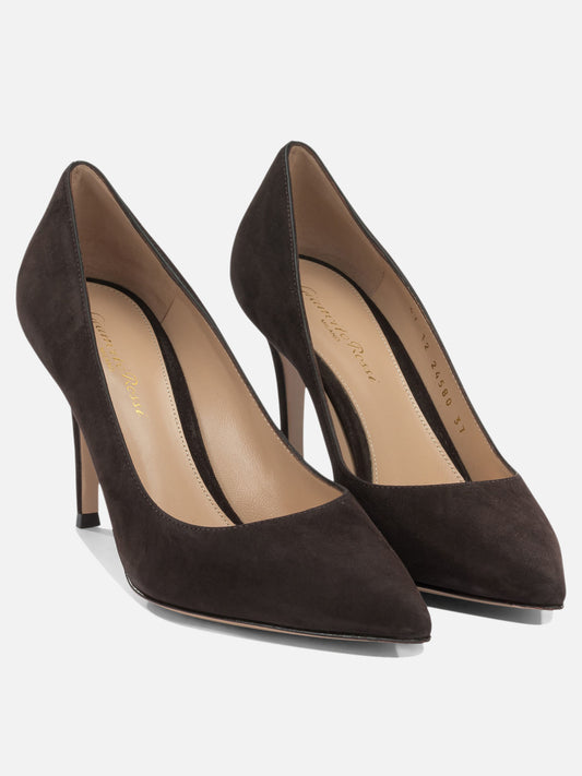 Pumps 100% suede leather - 100% calf leather  Brown - Gianvito Rossi Women | PDP | VIETTI Online Store | 2
