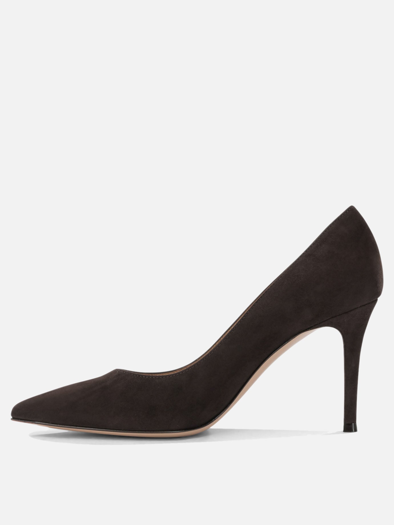 Pumps 100% suede leather - 100% calf leather  Brown - Gianvito Rossi Women | PDP | VIETTI Online Store | Zoom-Modal_3
