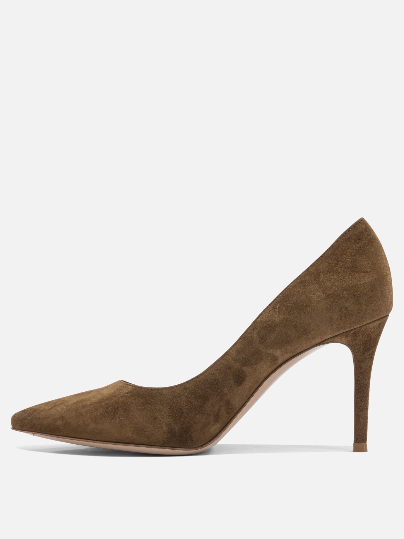 Pumps 100% suede leather - 100% calf leather  Brown - Gianvito Rossi Women | PDP | VIETTI Online Store | Zoom-Modal_3
