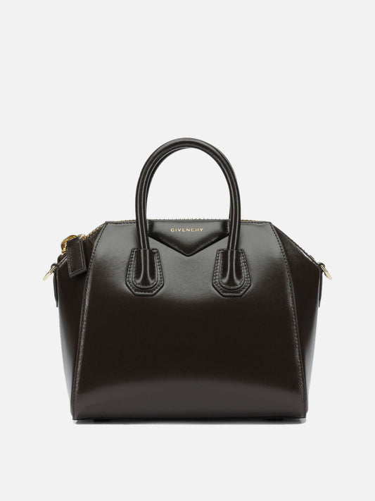 Borse piccole 100% calf leather - Lining: 90% cotton 10% polyester - Other fabric: 100% zamac  Marrone - Givenchy Donna | PDP | VIETTI Online Store 
