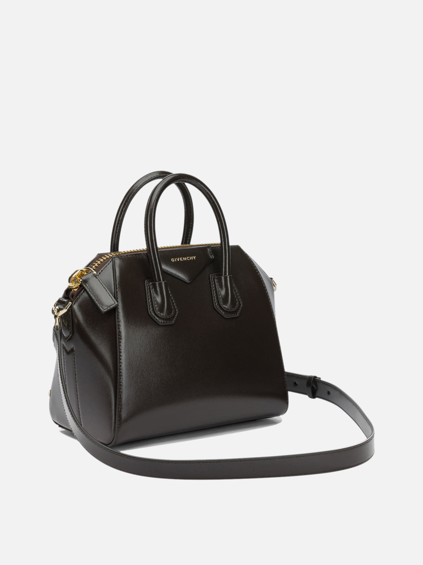Borse piccole 100% calf leather - Lining: 90% cotton 10% polyester - Other fabric: 100% zamac  Marrone - Givenchy Donna | PDP | VIETTI Online Store | thumbnail_2