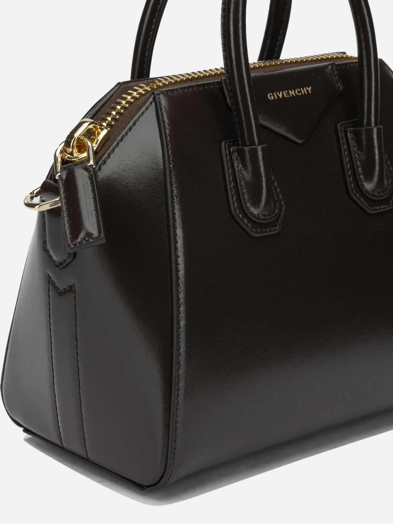 Borse piccole 100% calf leather - Lining: 90% cotton 10% polyester - Other fabric: 100% zamac  Marrone - Givenchy Donna | PDP | VIETTI Online Store | Zoom-Modal_4
