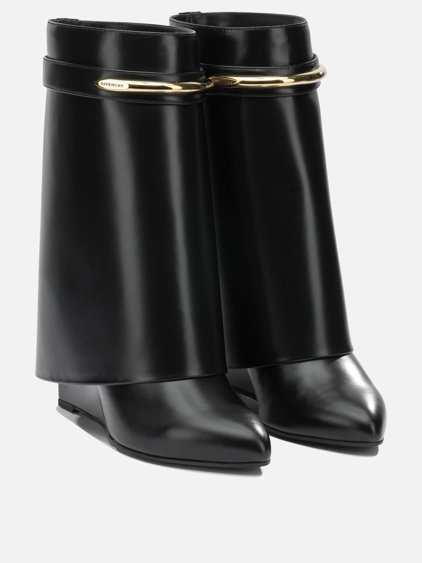 Pull-on boots 100% calf leather  Black - Givenchy Women | PDP | VIETTI Online Store | thumbnail_2