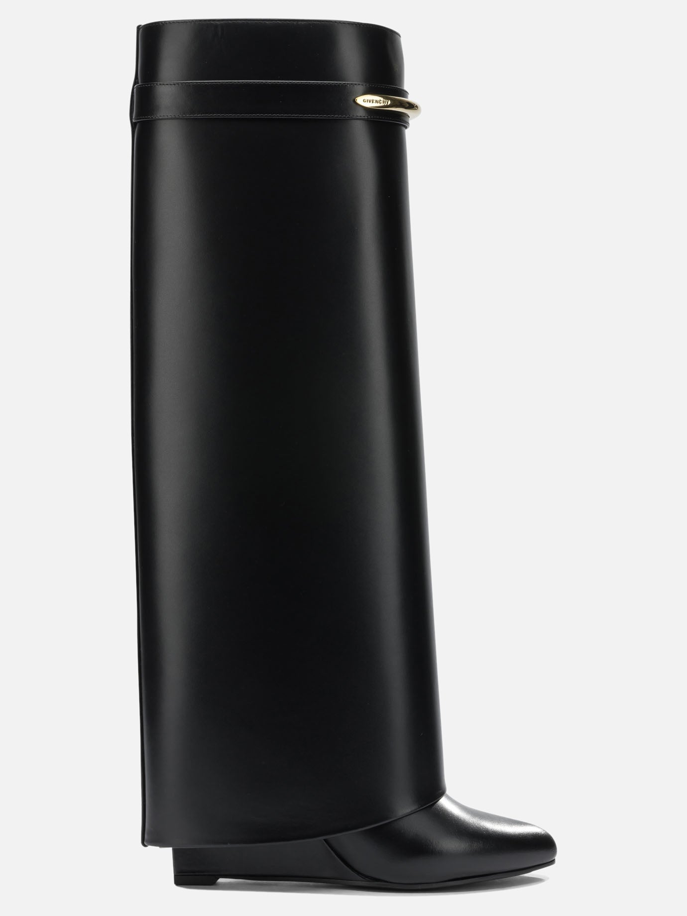 Knee-high 100% calf leather - 100% calf leather  Black - Givenchy Women | PDP | VIETTI Online Store | Zoom-Modal

