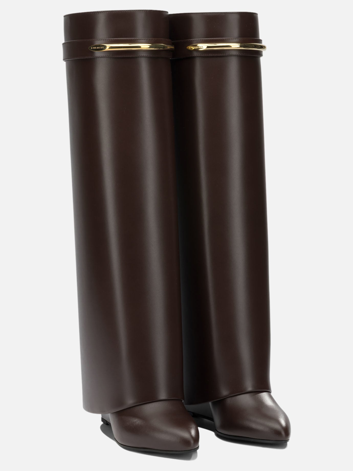 Knee-high 100% calf leather - 100% calf leather  Brown - Givenchy Women | PDP | VIETTI Online Store | Zoom-Modal_2
