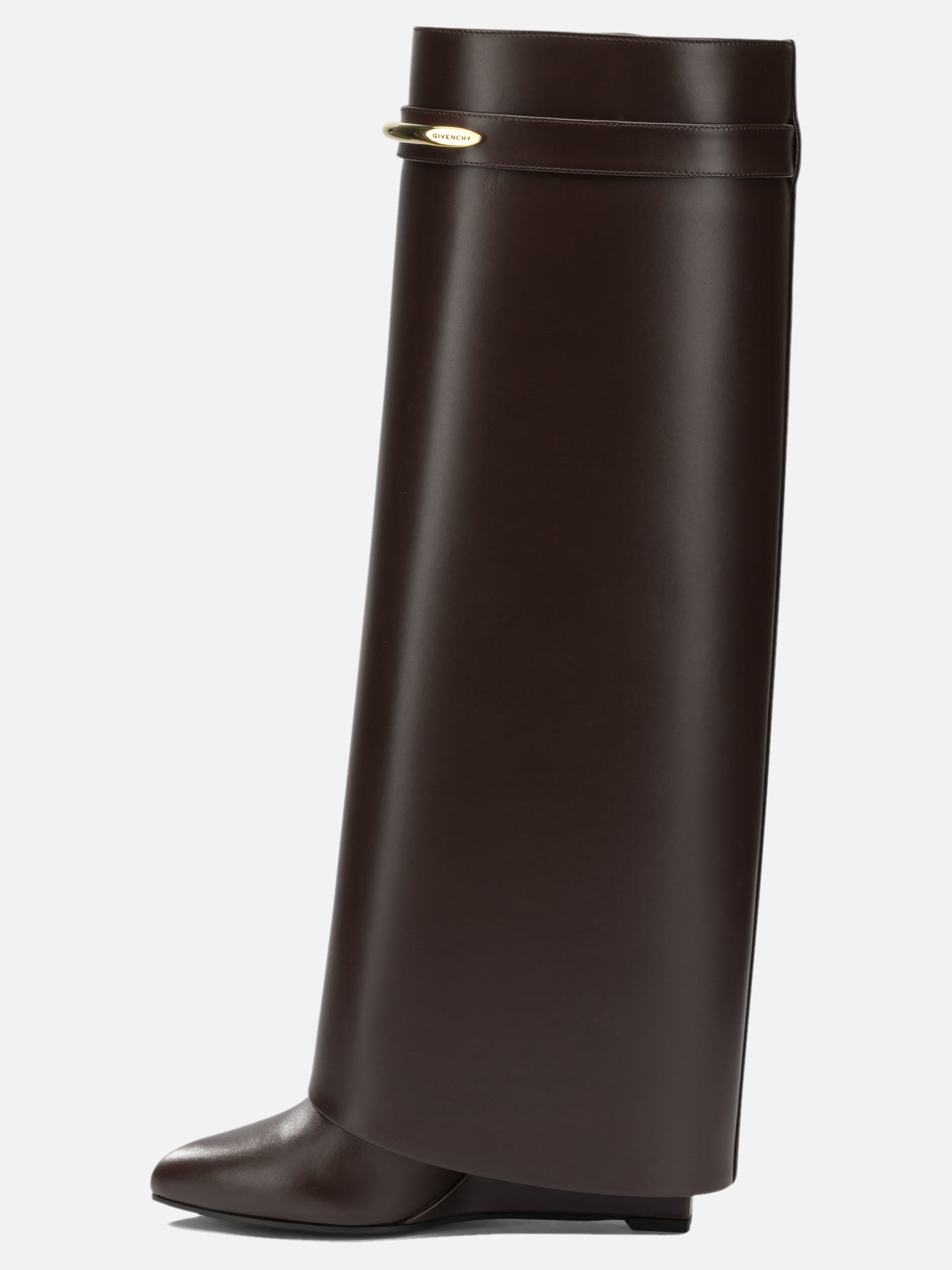 Knee-high 100% calf leather - 100% calf leather  Brown - Givenchy Women | PDP | VIETTI Online Store | thumbnail_3