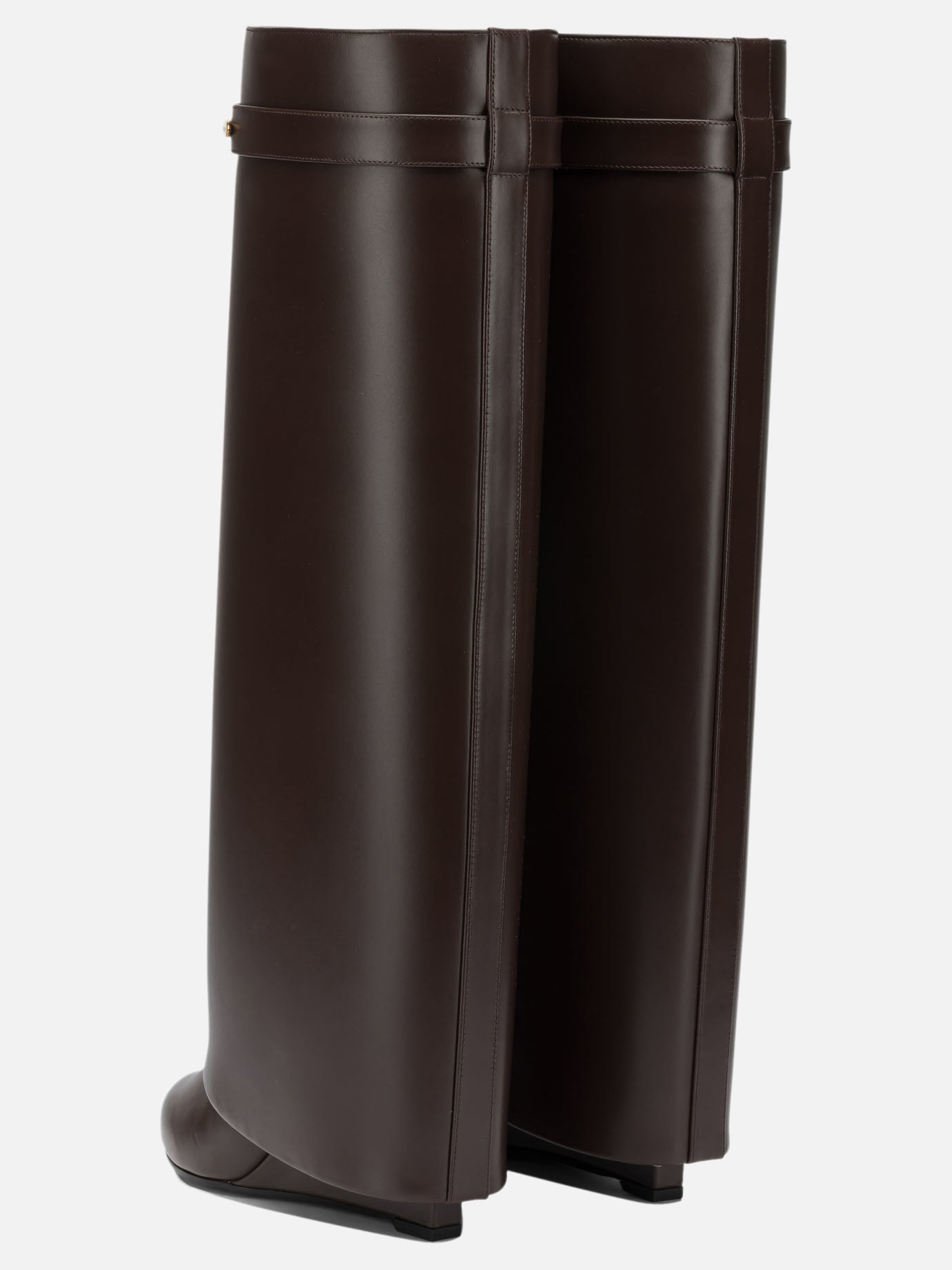 Knee-high 100% calf leather - 100% calf leather  Brown - Givenchy Women | PDP | VIETTI Online Store | Zoom-Modal_4
