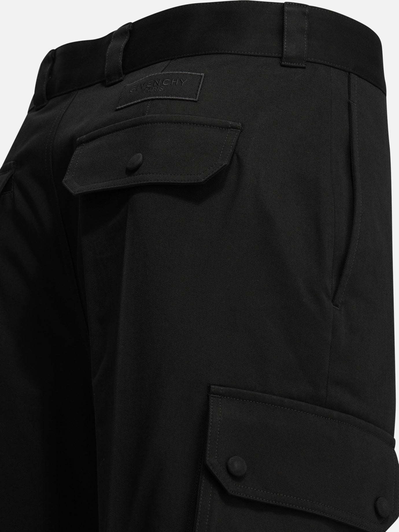 Cargo & parachute trousers Solid colour  Black - Givenchy Men | PDP | VIETTI Online Store | thumbnail_6
