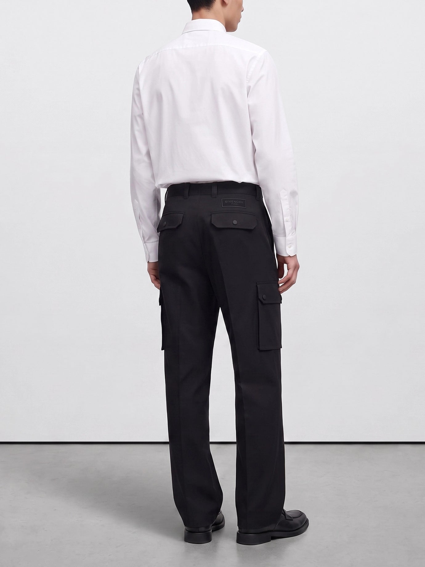 Cargo & parachute trousers Solid colour  Black - Givenchy Men | PDP | VIETTI Online Store | Zoom-Modal_3
