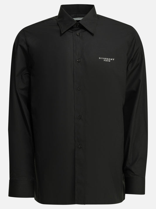 Camicie casual Logo  Nero - Givenchy Uomo | PDP | VIETTI Online Store 

