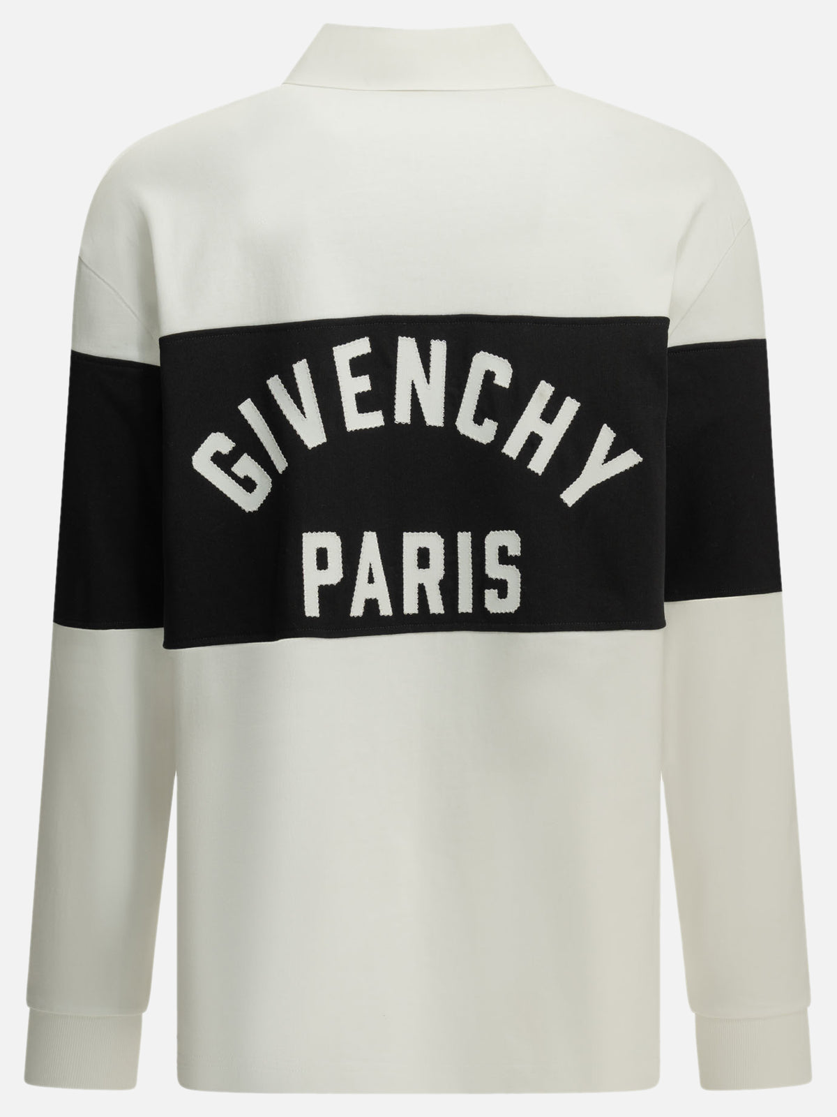 Givenchy "Givenchy" Polo Shirt with buttons White - VIETTI
