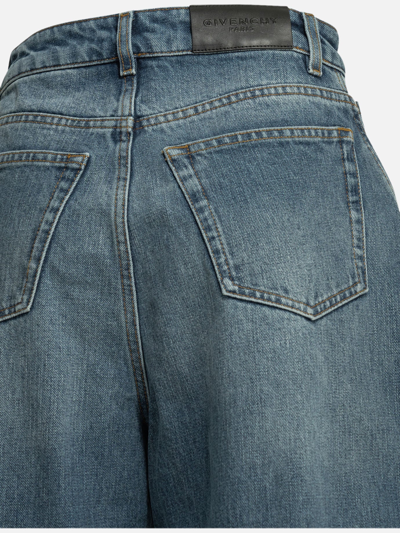 Wide-leg jeans Solid colour  Light blue - Givenchy Women | PDP | VIETTI Online Store | thumbnail_6