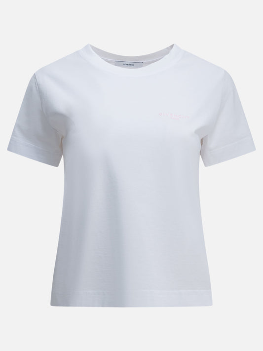 Crewneck t-shirts Logo  White - Givenchy Women | PLP | VIETTI Online Store 
