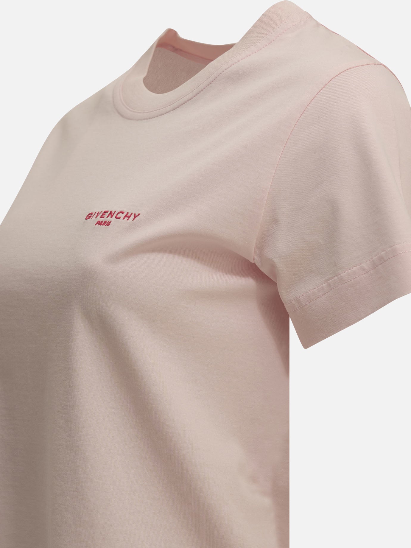 Crewneck t-shirts Logo  Pink - Givenchy Women | PDP | VIETTI Online Store | thumbnail_4