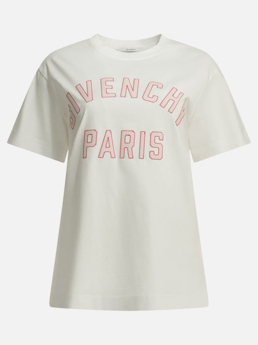 Crewneck t-shirts Logo  White - Givenchy Women | PLP | VIETTI Online Store 
