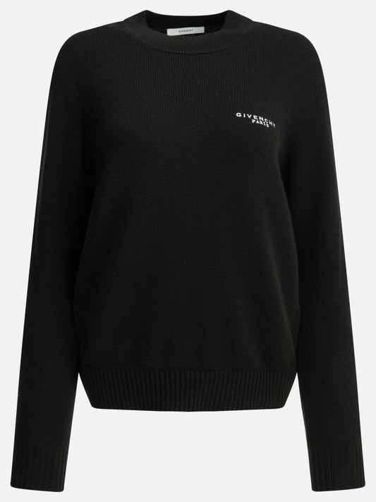 Crewneck sweaters Logo  Black - Givenchy Women | PDP | VIETTI Online Store 
