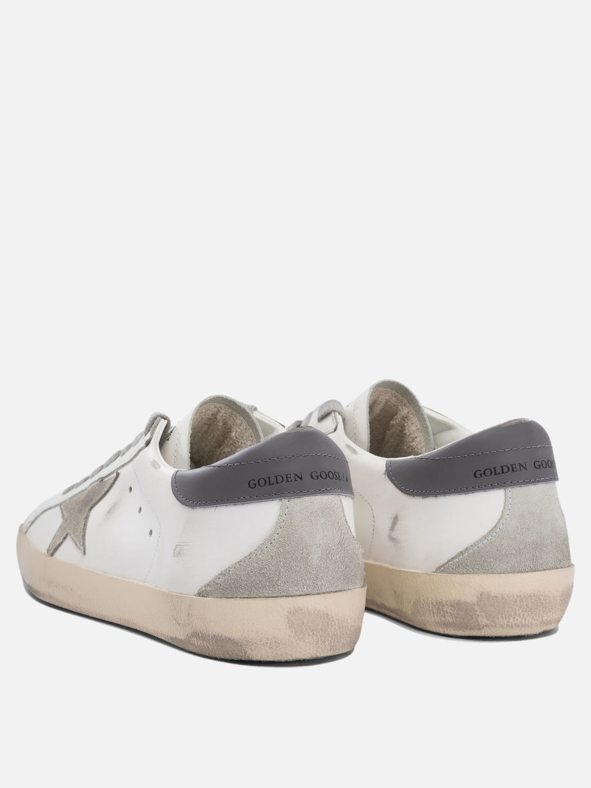 Golden Goose "Super-Star" Low-Top Sneakers White

