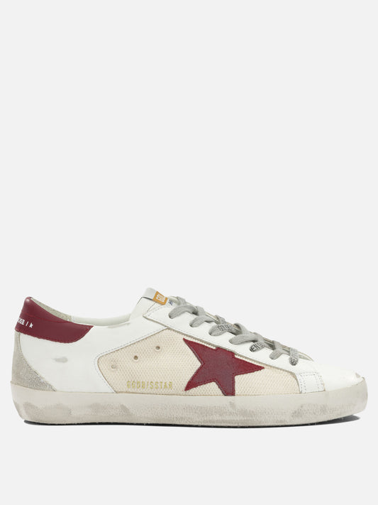 Low top sneakers 76% cow leather 24% polyamide - 100% rubber  Red - Golden Goose Men | VIETTI Online Store 
