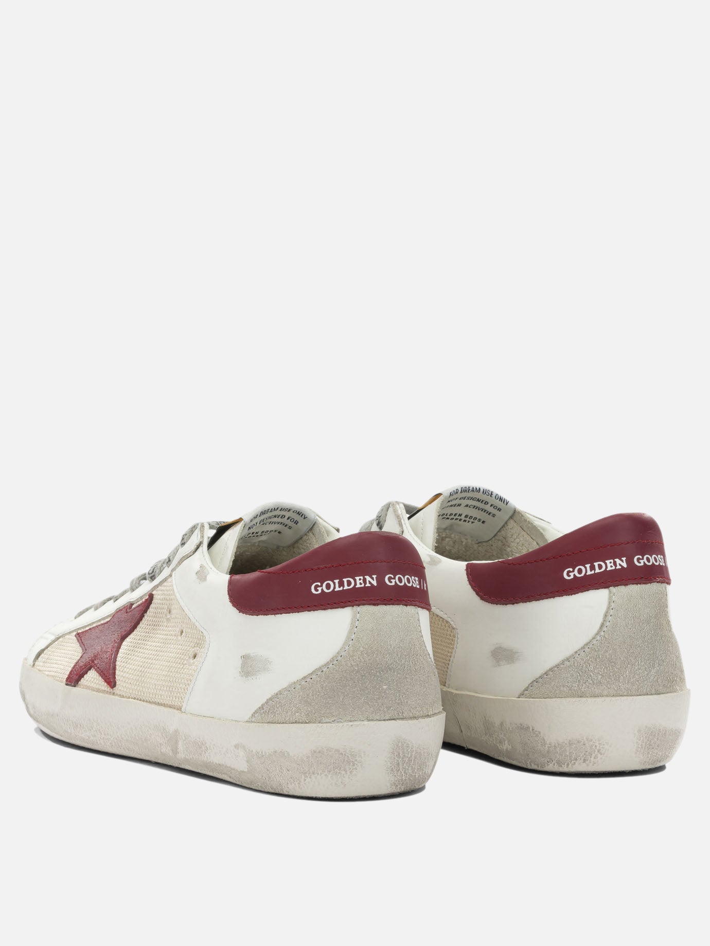 Sneaker basse 76% cow leather 24% polyamide - 100% rubber  Rosso - Golden Goose Uomo | PDP | VIETTI Online Store | thumbnail_4