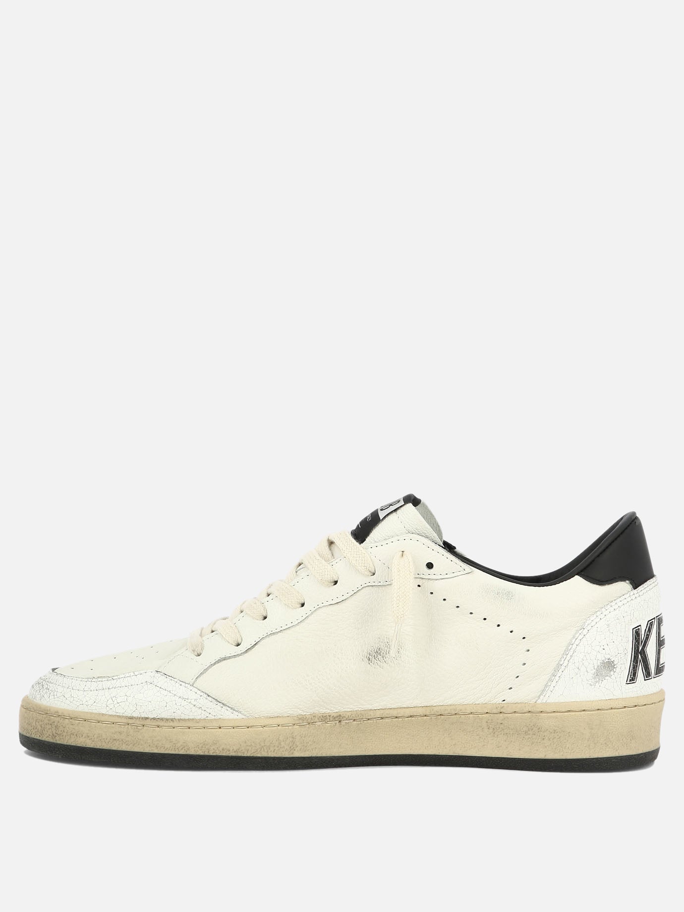 Low top sneakers 74% goat leather 26% cow leather - 100% rubber  White - Golden Goose Men | PDP | VIETTI Online Store | thumbnail_3