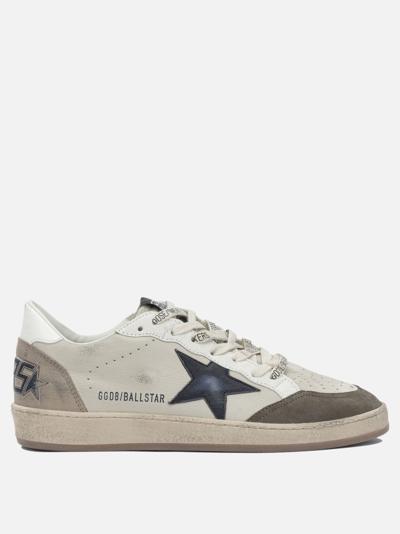Sneaker basse 74% goat leather 26% cow leather - 100% rubber  Beige - Golden Goose Uomo | PDP | VIETTI Online Store | thumbnail
