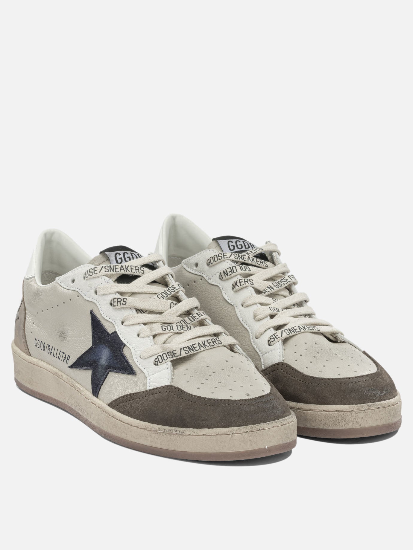 Sneaker basse 74% goat leather 26% cow leather - 100% rubber  Beige - Golden Goose Uomo | PDP | VIETTI Online Store | Zoom-Modal_2
