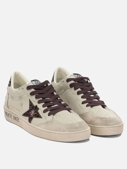 Sneaker basse 49% goat leather 38% cow leather 13% polyamide - 100% thermoplastic polyurethane  Beige - Golden Goose Uomo | PDP | VIETTI Online Store | 2
