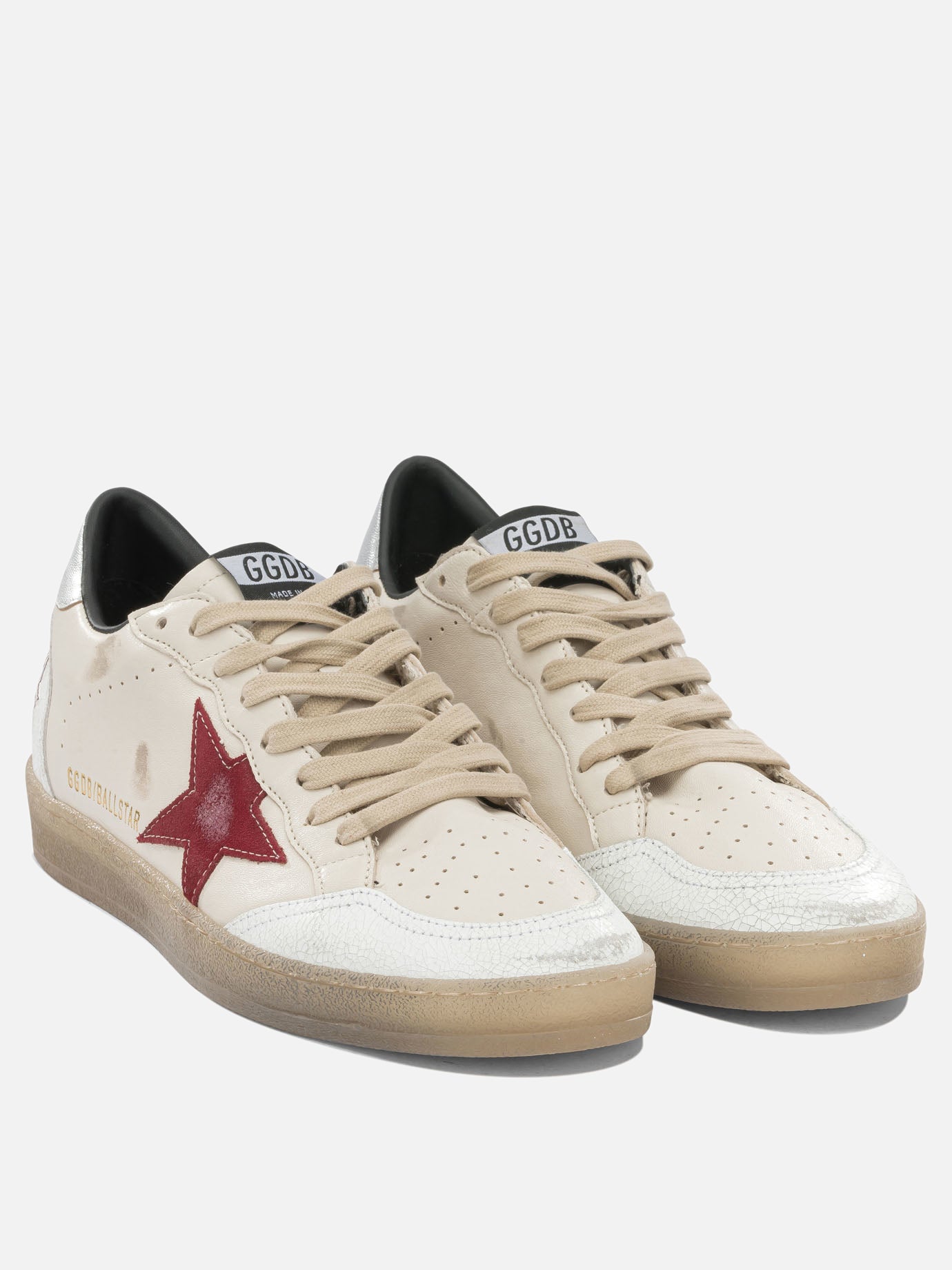 Sneaker basse 71% ovine leather 21% cow leather 8% goat leather - 100% thermoplastic polyurethane  Beige - Golden Goose Uomo | PDP | VIETTI Online Store | thumbnail_2