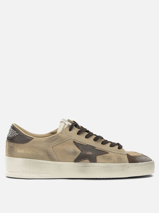 Sneaker basse 75% cow leather 20% polyamide 5% spandex - 100% thermoplastic polyurethane  Beige - Golden Goose Uomo | VIETTI Online Store 
