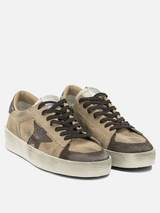 Sneaker basse 75% cow leather 20% polyamide 5% spandex - 100% thermoplastic polyurethane  Beige - Golden Goose Uomo | VIETTI Online Store | 2
