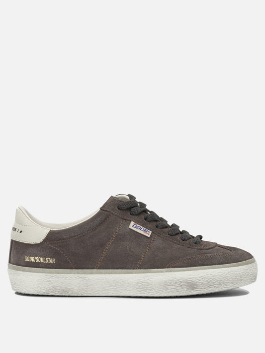 Sneaker basse 100% suede leather - 100% rubber  Marrone - Golden Goose Uomo | PDP | VIETTI Online Store 
