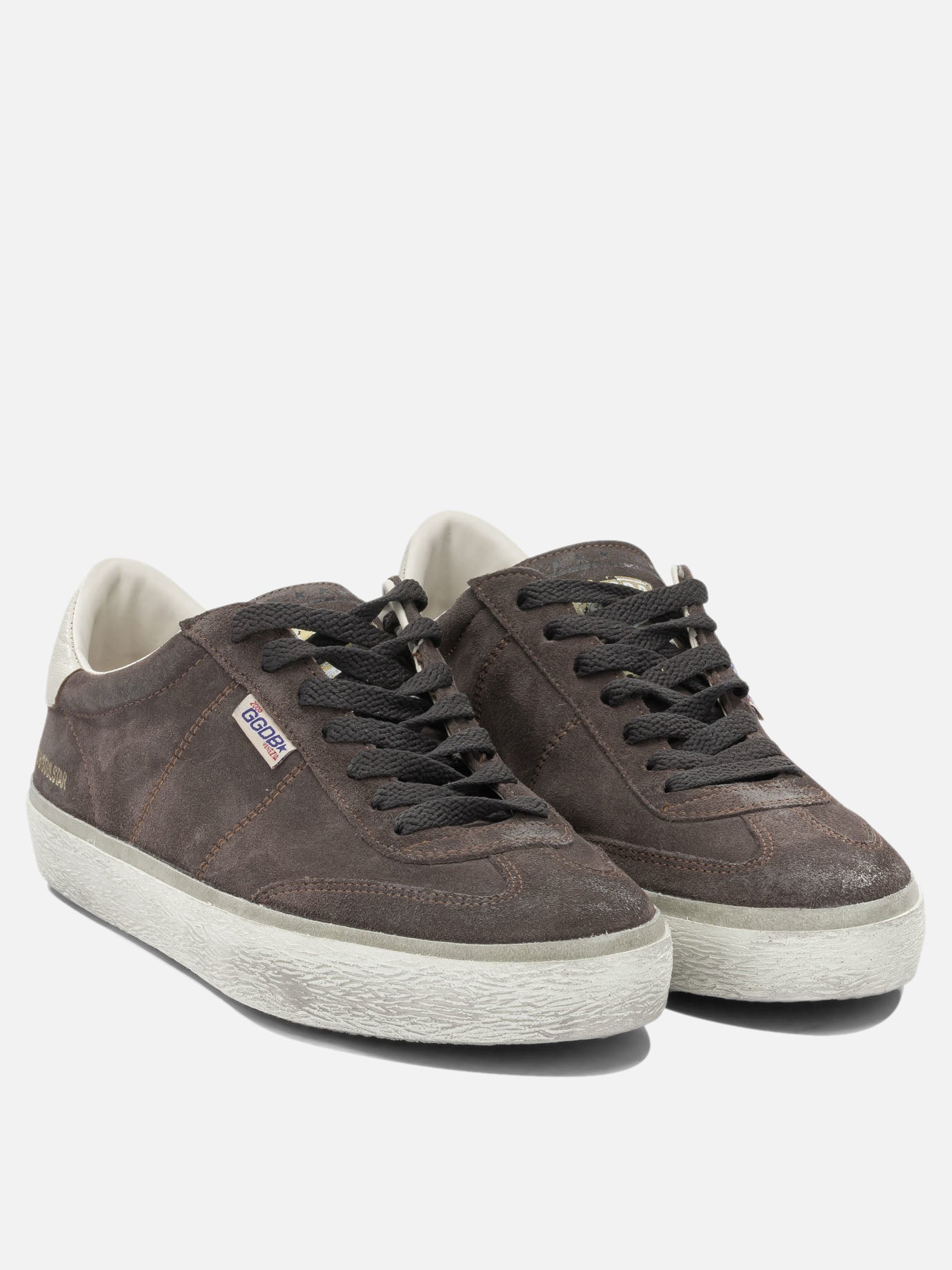 Sneaker basse 100% suede leather - 100% rubber  Marrone - Golden Goose Uomo | PDP | VIETTI Online Store | Zoom-Modal_2
