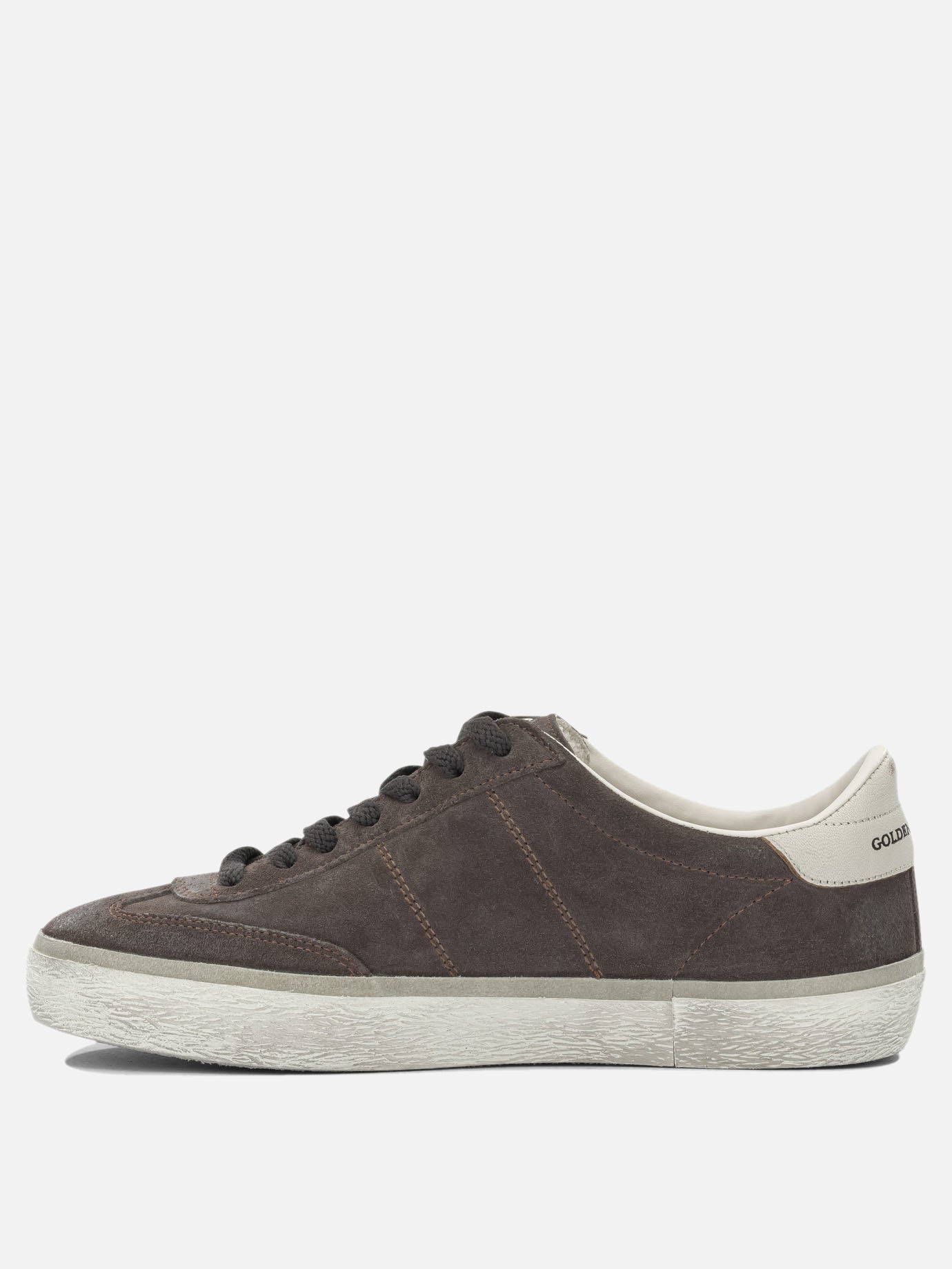Sneaker basse 100% suede leather - 100% rubber  Marrone - Golden Goose Uomo | PDP | VIETTI Online Store | thumbnail_3