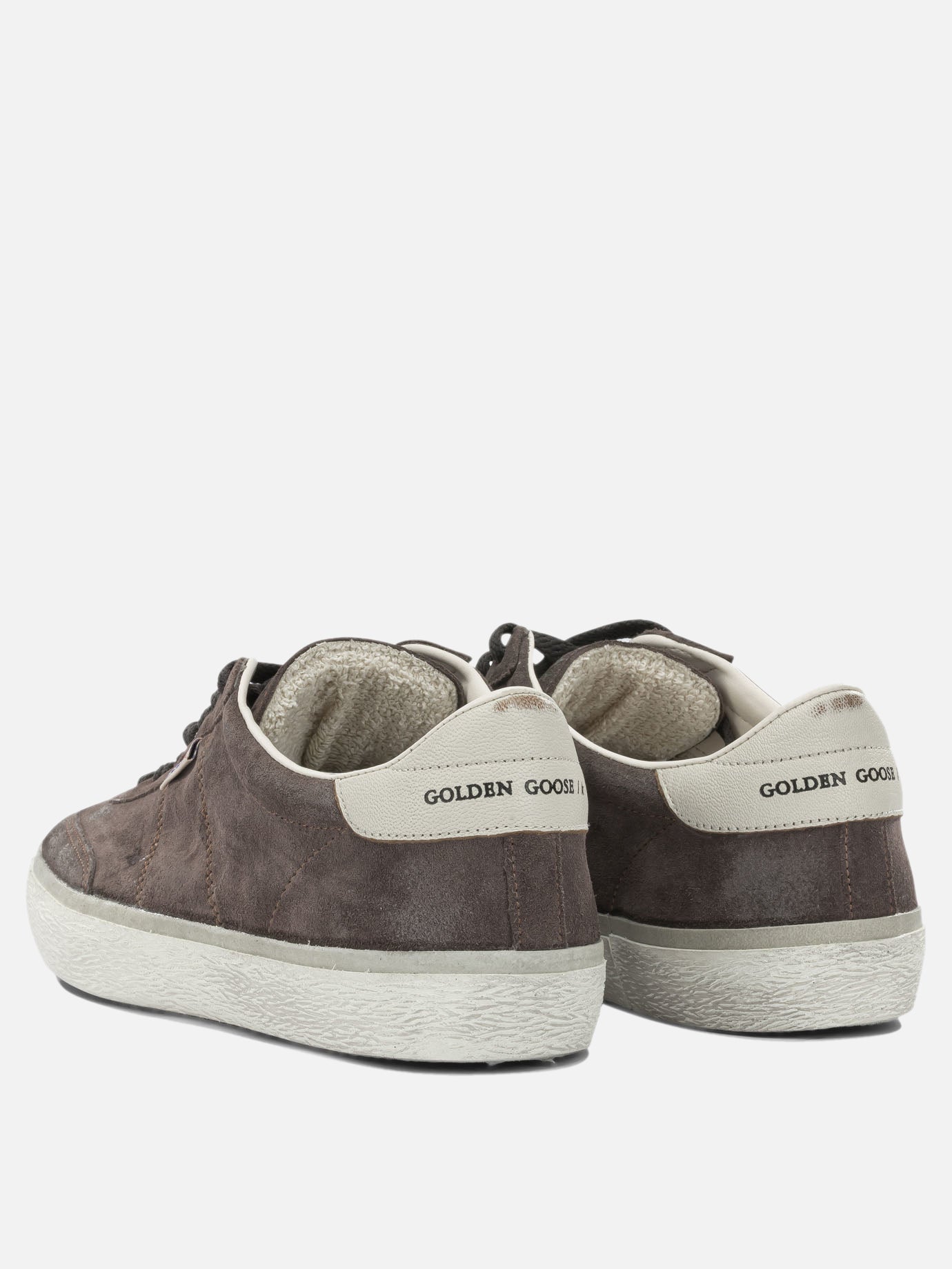 Sneaker basse 100% suede leather - 100% rubber  Marrone - Golden Goose Uomo | PDP | VIETTI Online Store | thumbnail_4