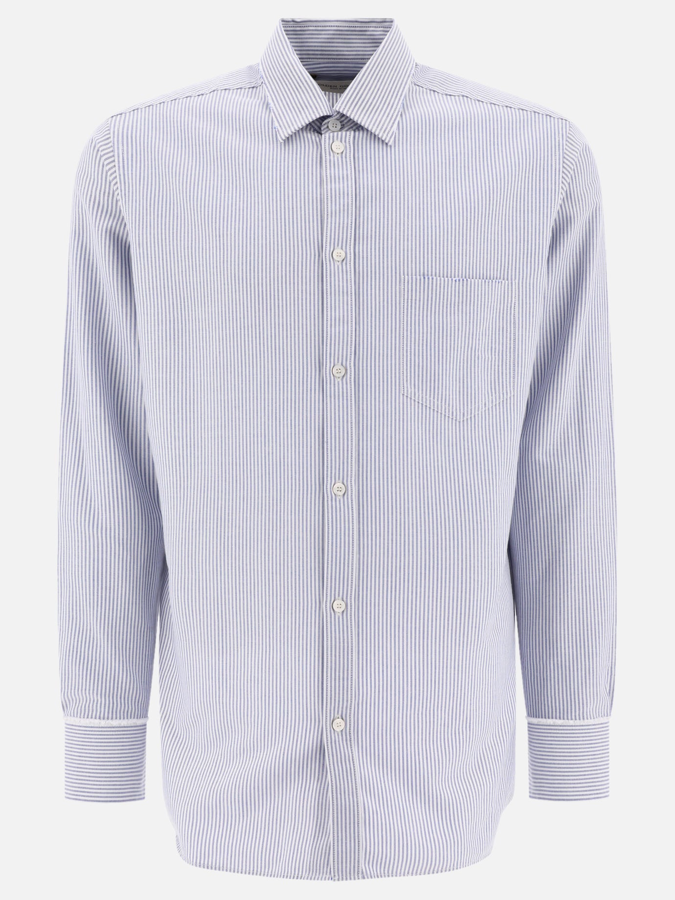 Casual shirts Striped  Light blue - Golden Goose Men | PDP | VIETTI Online Store | thumbnail