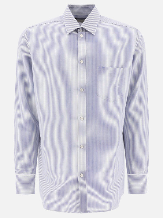 Casual shirts Striped  Light blue - Golden Goose Men | PLP | VIETTI Online Store 
