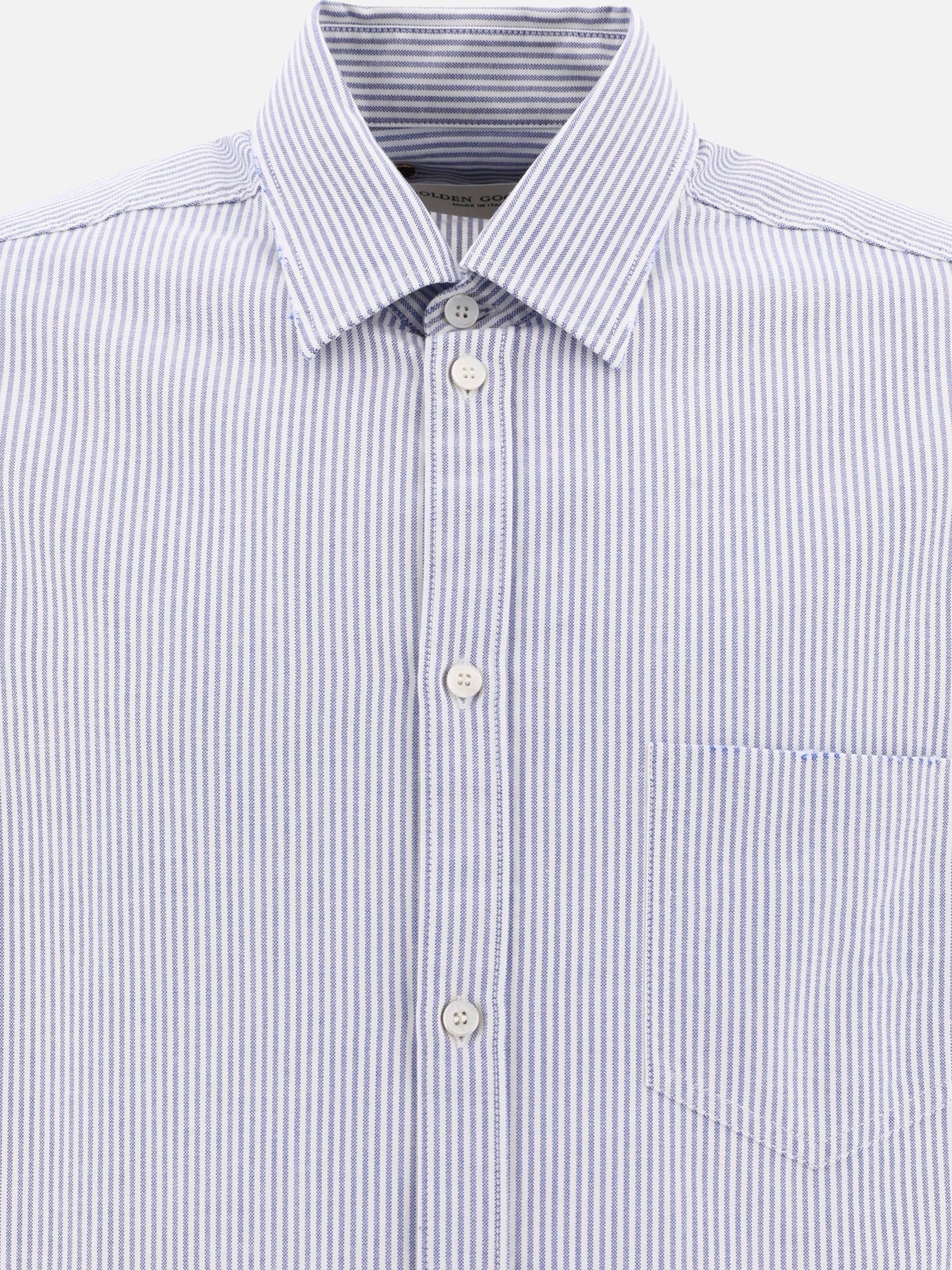 Casual shirts Striped  Light blue - Golden Goose Men | PDP | VIETTI Online Store | thumbnail_3