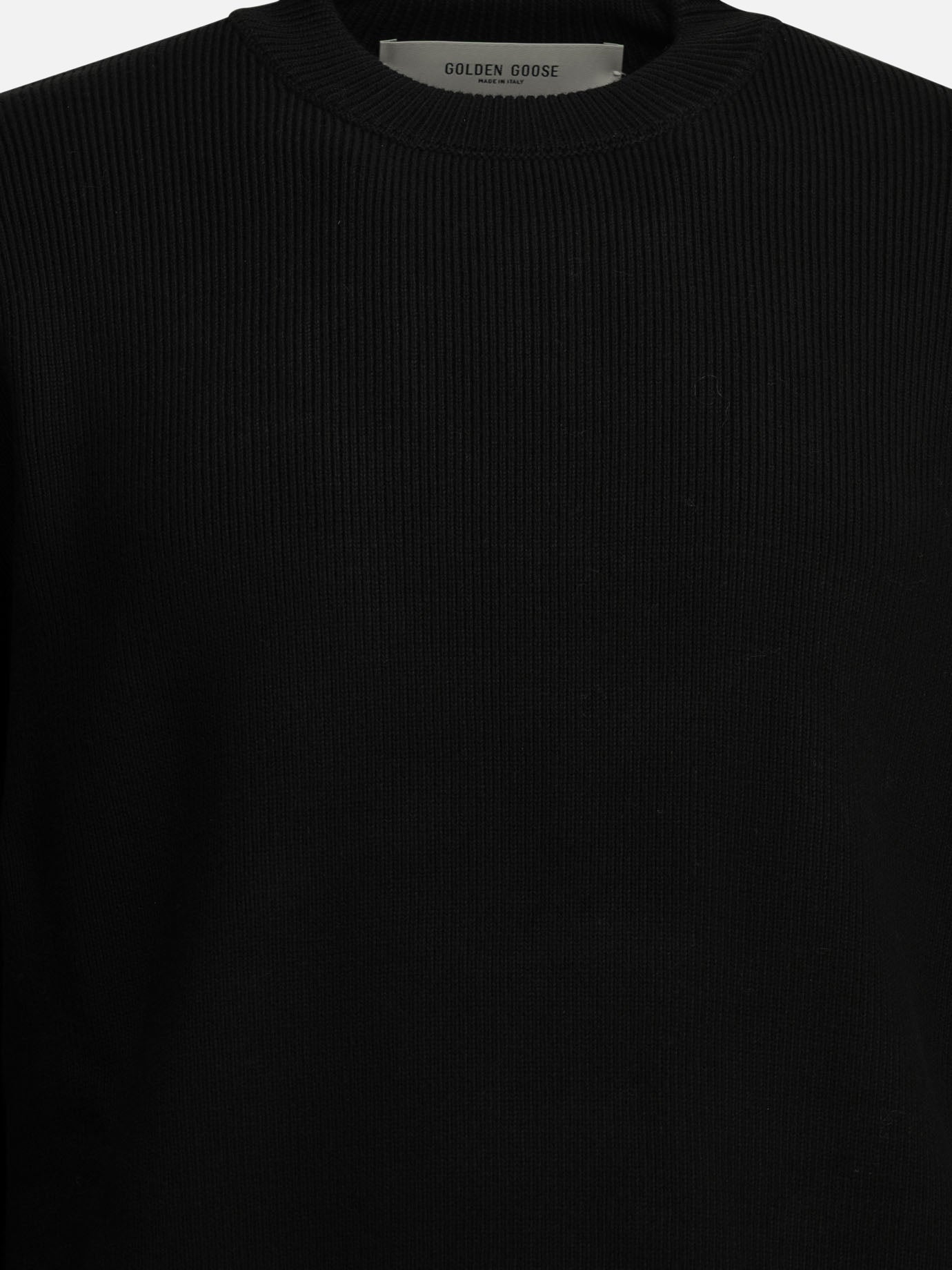 Crewneck sweaters Solid colour  Black - Golden Goose Men | PDP | VIETTI Online Store | Zoom-Modal_3
